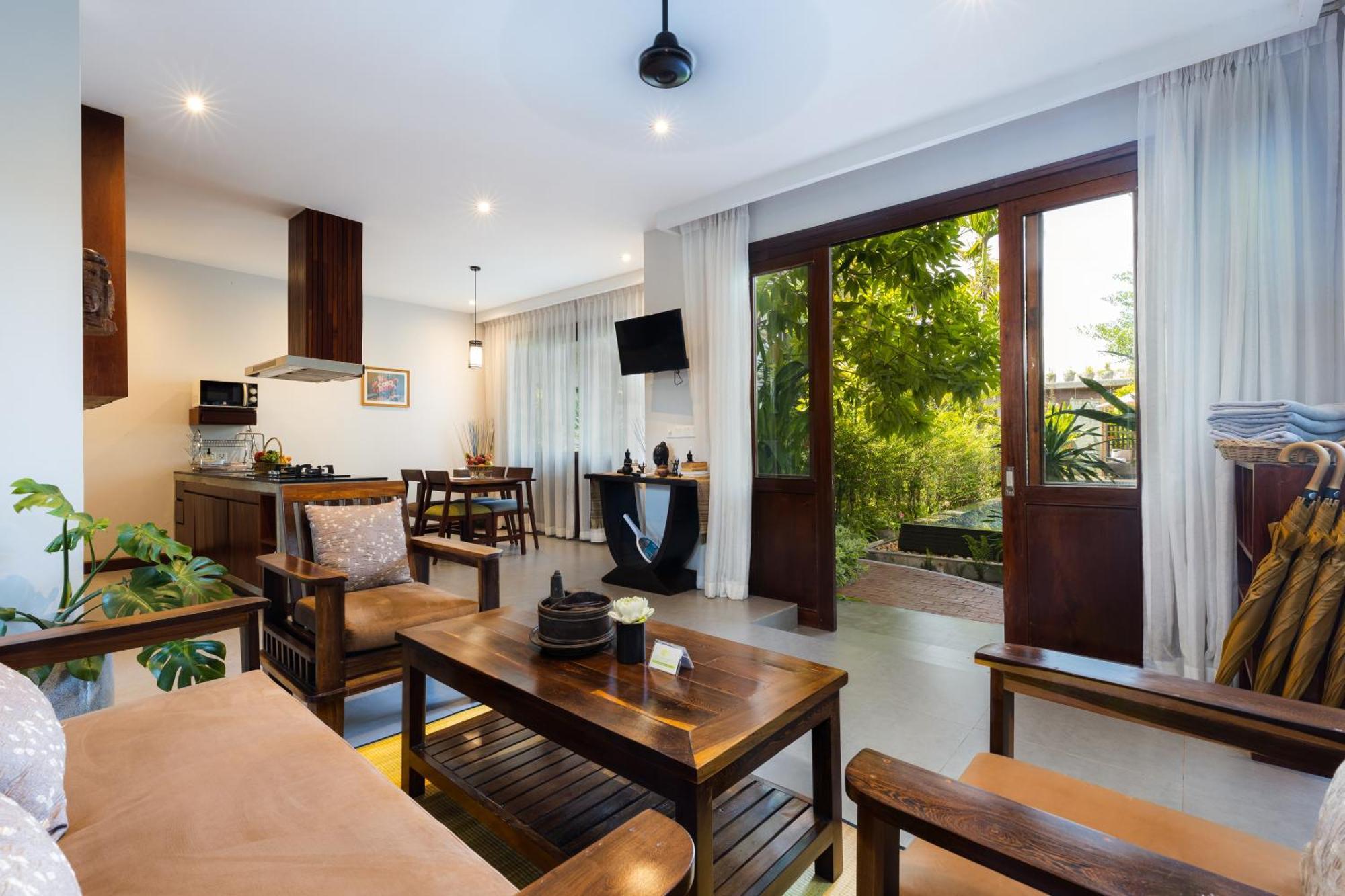 de 45 m² con 3 habitación/es y 3 baño/s de uso privado, en Sala Kamreuk Ciudad de Siem Riep Exterior foto