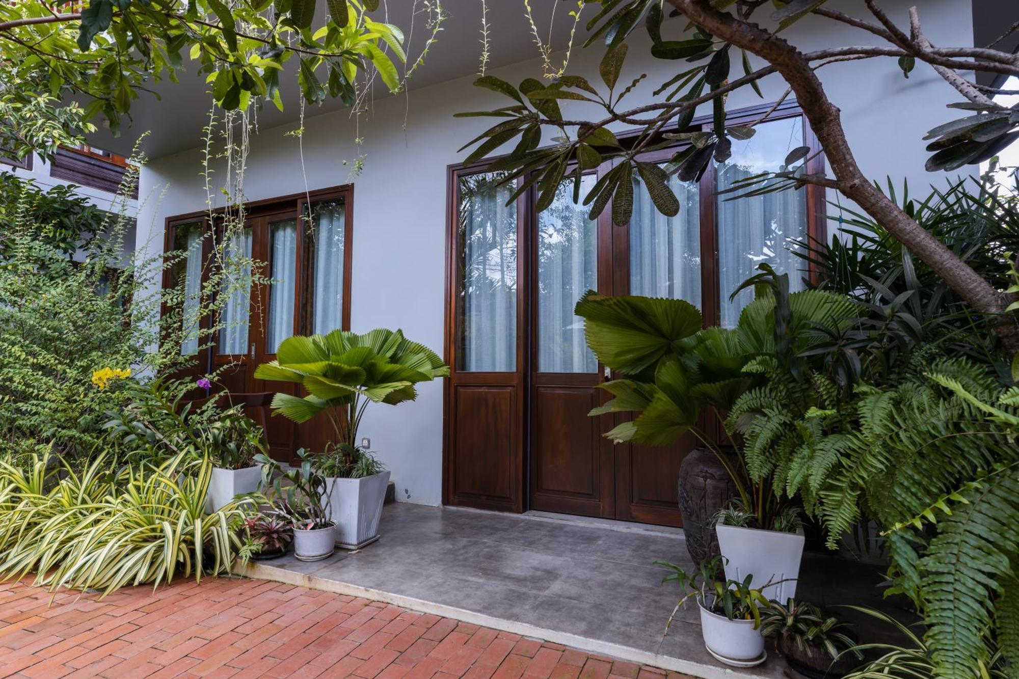 de 45 m² con 3 habitación/es y 3 baño/s de uso privado, en Sala Kamreuk Ciudad de Siem Riep Exterior foto
