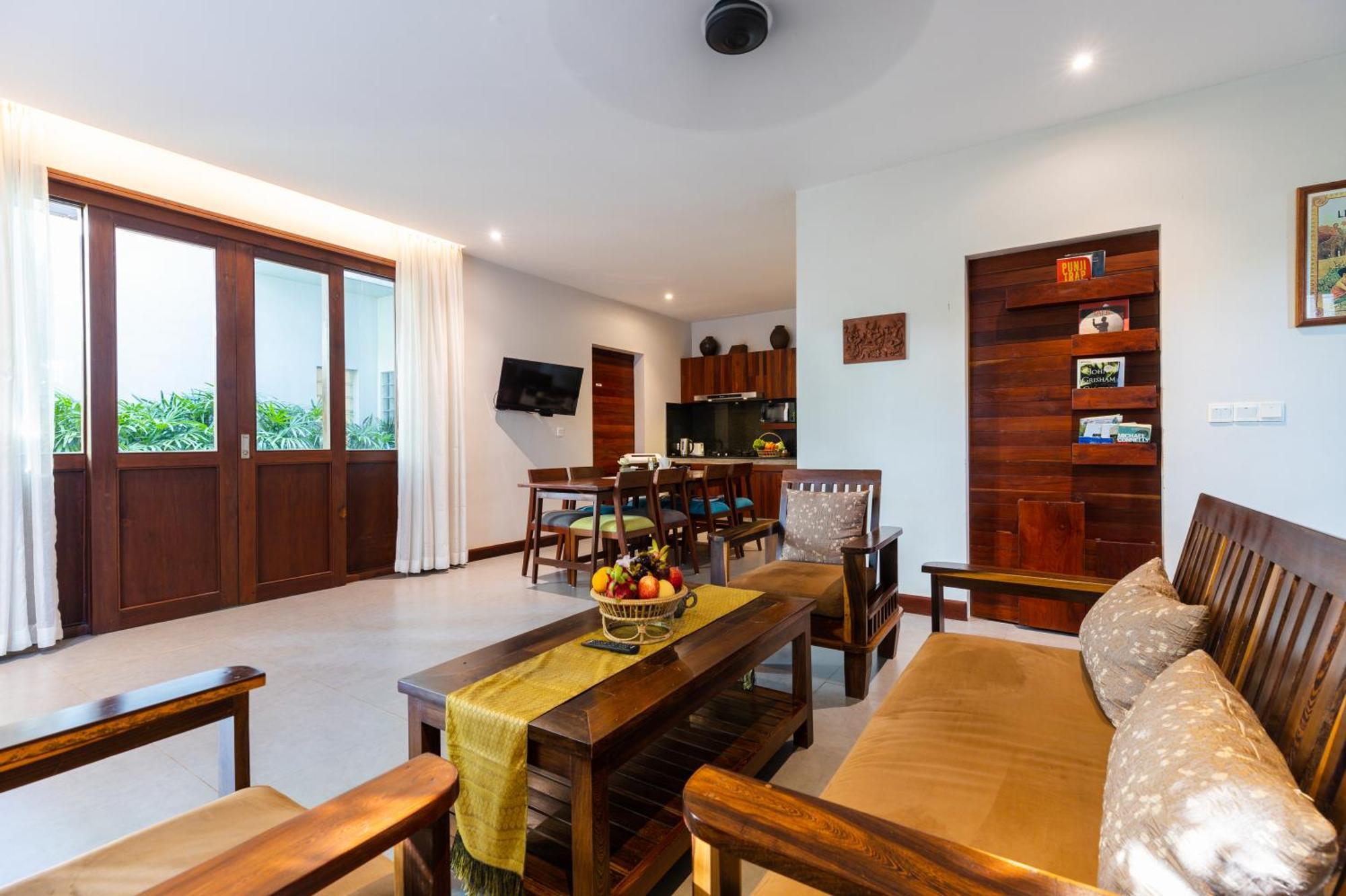 de 45 m² con 3 habitación/es y 3 baño/s de uso privado, en Sala Kamreuk Ciudad de Siem Riep Exterior foto