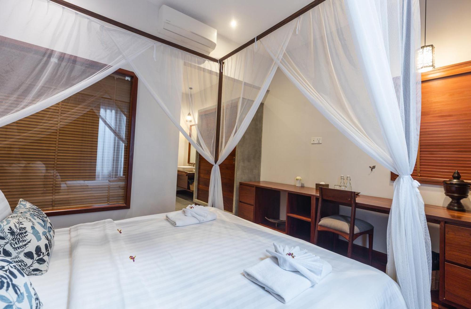 de 45 m² con 3 habitación/es y 3 baño/s de uso privado, en Sala Kamreuk Ciudad de Siem Riep Exterior foto