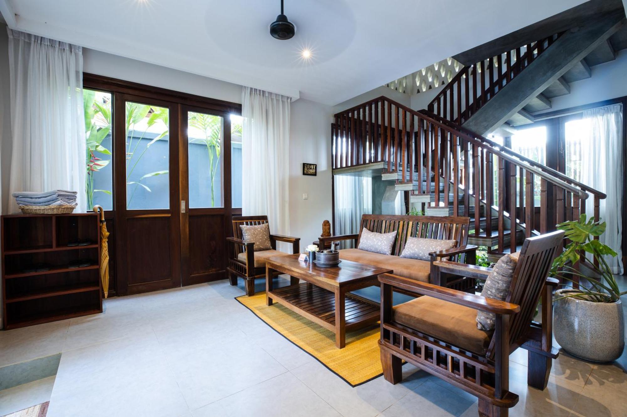 de 45 m² con 3 habitación/es y 3 baño/s de uso privado, en Sala Kamreuk Ciudad de Siem Riep Exterior foto