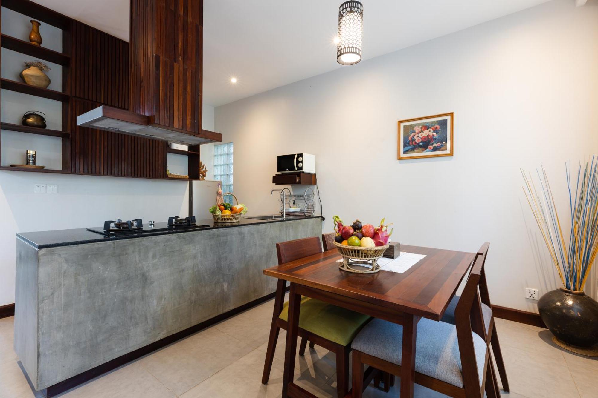 de 45 m² con 3 habitación/es y 3 baño/s de uso privado, en Sala Kamreuk Ciudad de Siem Riep Exterior foto